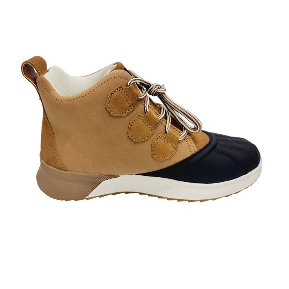 Rihero Women's Waterproof Snow Lace-Up Duck Boots Size 10 Tan & Black New - Picture 9 of 14